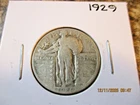 1929 STANDING LIBERTY SILVER QUARTER        BB
