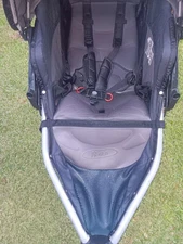 Blue And Black Bob Revolution Stroller Flex 2018 Seat Fabric Replacement