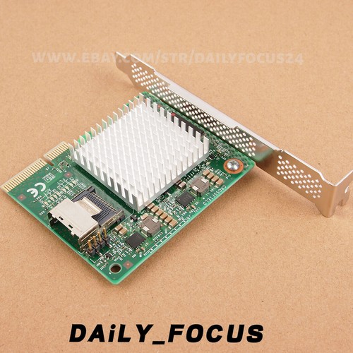 IBM H1110 SATA / SAS HBA IT-Mode P20 6Gbps PCIe For ZFS FreeNAS unRAID - Afbeelding 3 van 4