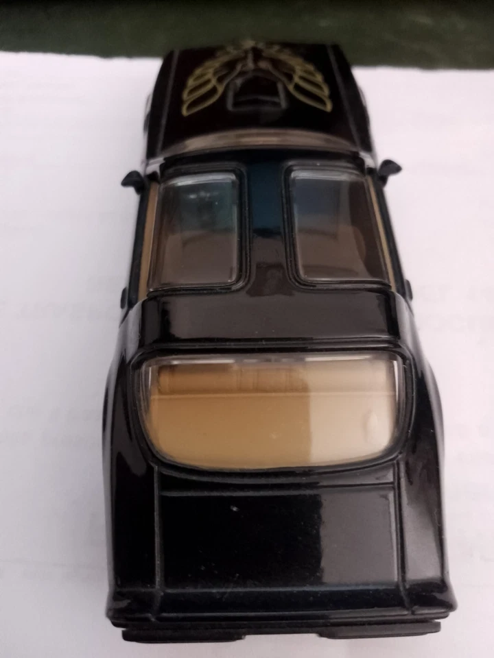 Road Signature 1:43 Pontiac Firebird 1979 Trans Am Fahrzeug Auto Schwarz Sammler - Immagine 2 di 4