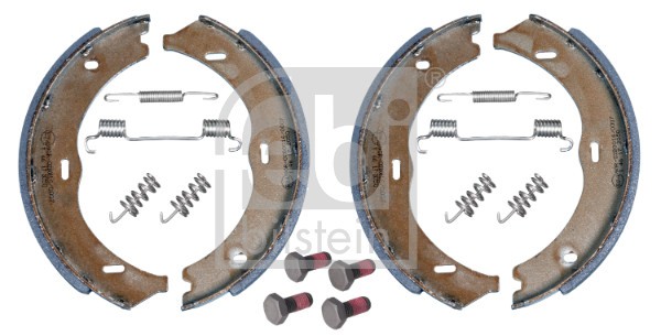 4x ✅Fits FEBI HAMULCE 38532 BRAKE SHOE SET FOR PARKING BRAKE, WITH A ⭐UK Seller⭐
