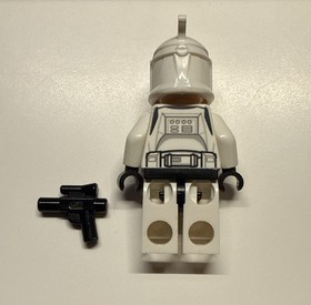 LEGO Star Wars Clone Pilot Minifig Republic Gunship Phase 1 Trooper 75076 prist