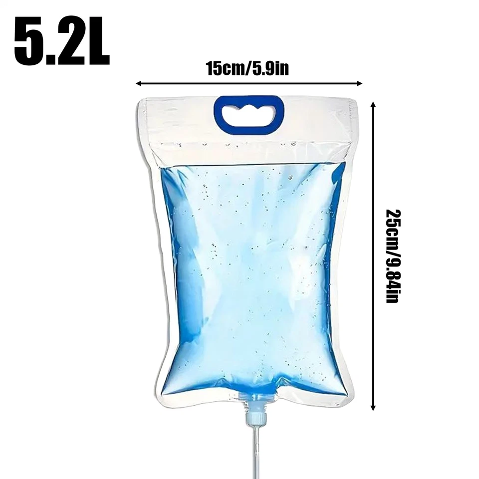 5.2L/6.5L Plant Self-Watering Bags w Flow Regulators, Compact Automatic Drip kit - Image 2 of 4