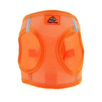 Hunter Orange Mesh No Choke Dog Harness Sizes  XXS-3XL NEW Doggie Design