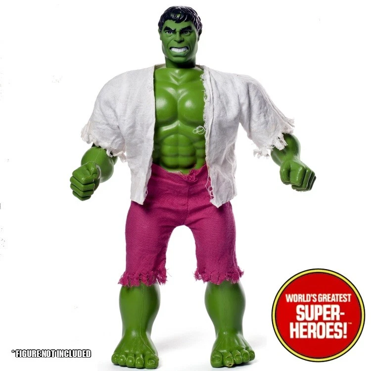 Mego Hulk White Shirt Reproduction For 12 Action Figure WGSH