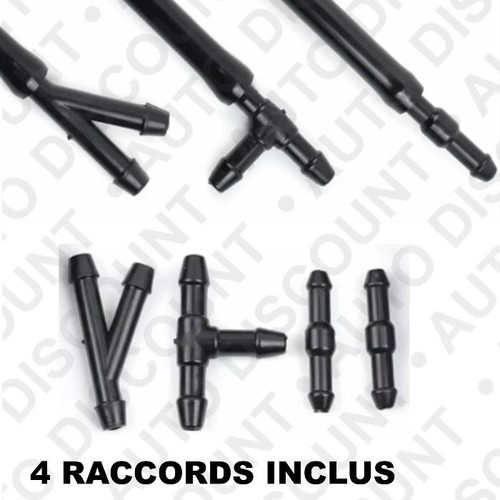 Durite Lave Glace Kit Tuyau Buse Gicleur Peugeot Citroën Renault 2 Mètres - Picture 4 of 5