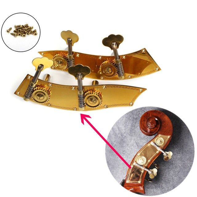 Advanced 4/4 Cello Peg Grover Conjoined Cello Peg Brass machine Head