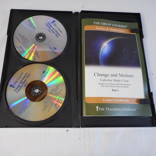 The Great Courses Change and Motion CALCULUS MADE CLEAR parts 1-2 DVD - Picture 3 of 4