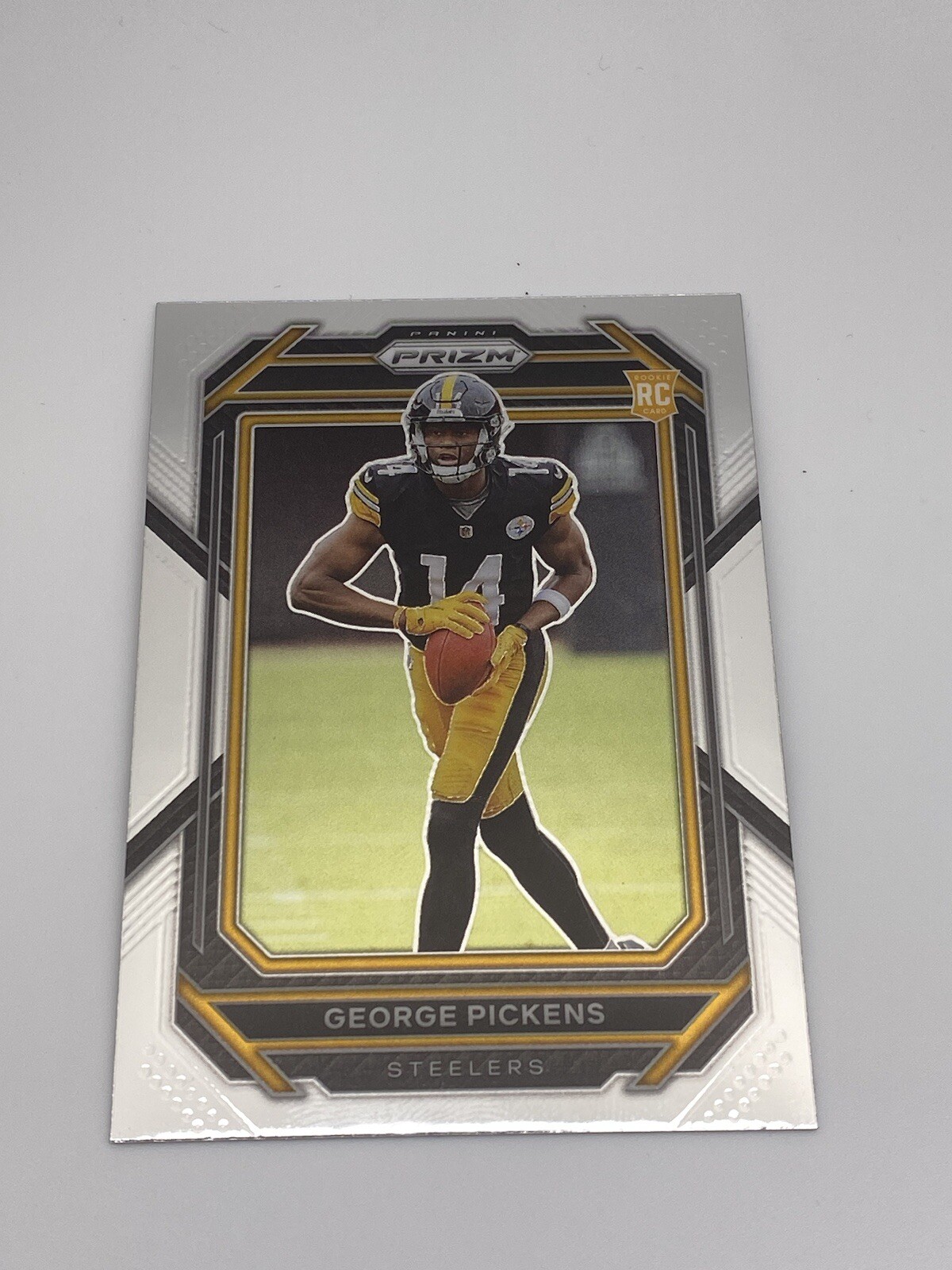 2022 Panini Prizm Football George Pickens RC #329 Pittsburgh Steelers WR