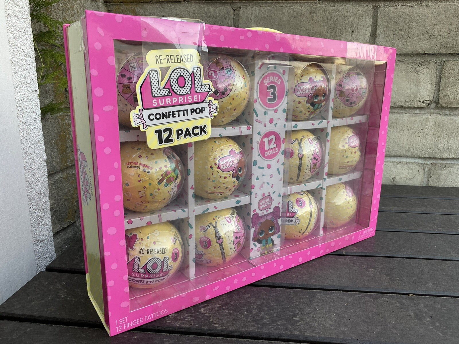 confetti pop 12 pack