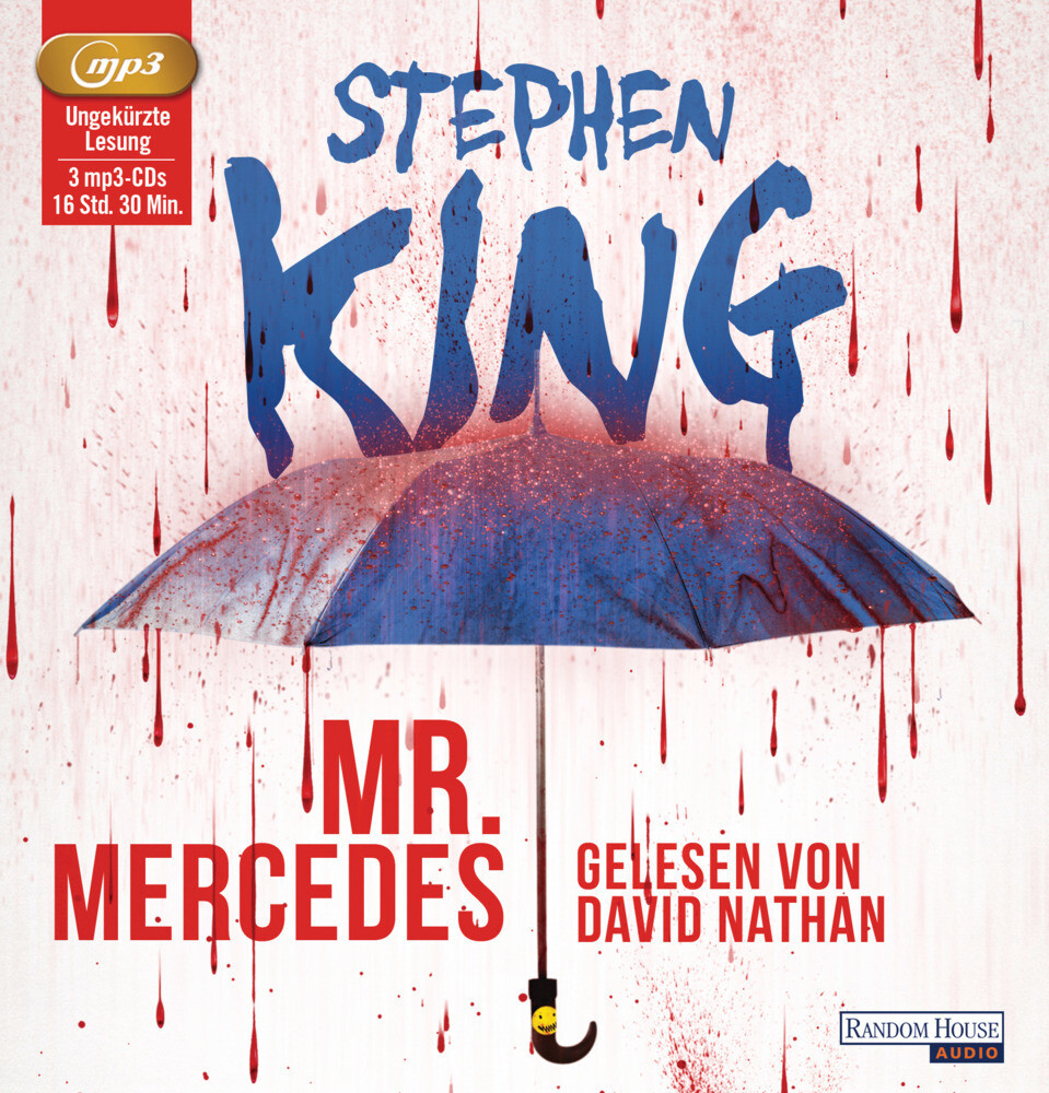 Thumbnail - Mr. Mercedes, 3 Audio-cd, 3 Mp3 | Stephen King | Audio-cd | 990 Min. |