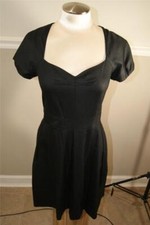 MARC JACOBS BACK ZIP DRESS Textured crepe. Square sweetheart DRESS SIZE 6 r100