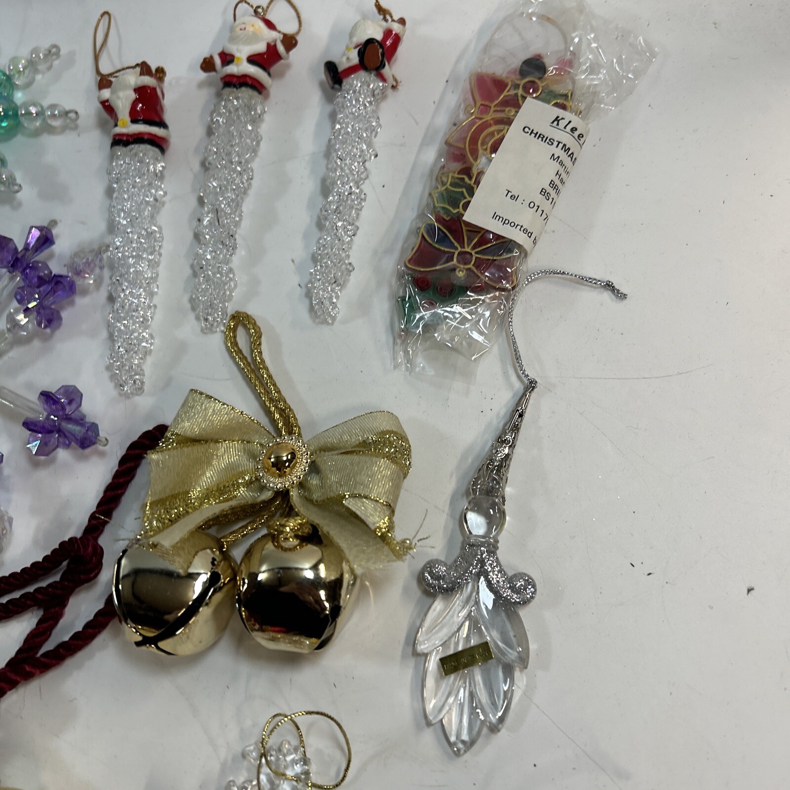 Vintage Retro Job Lot Christmas Tree Decorations Brand New eBay