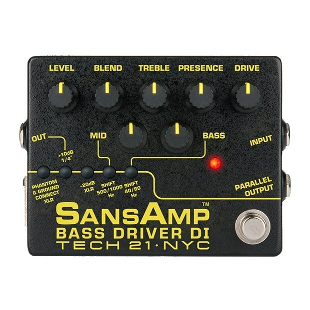 週末限定【レア】SansAmp Bass Driver DI Vermilion used】TECH21 / SANSAMP BASS DRIVER DI V2 Vermilion【GIB