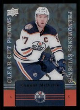 2019-20 Upper Deck Tim Hortons Clear Cut Phenoms #CC1 Connor McDavid