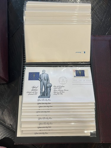 First Day Of Issue Covers Set - Flags Of The Fifty States Collection 1976 - Picture 5 of 11