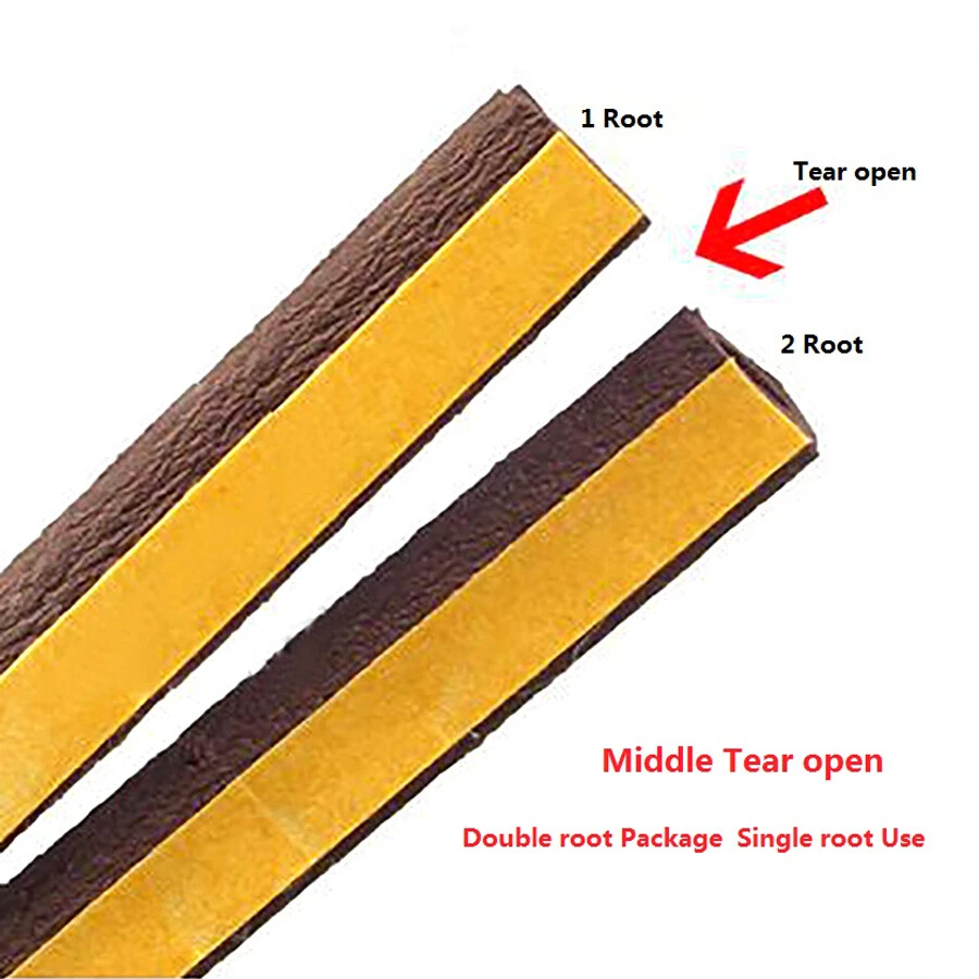 Selbstklebend Gummidichtung D/P/E/I Dichtband Fensterdichtung Türdichtung Profil - Bild 3 von 4