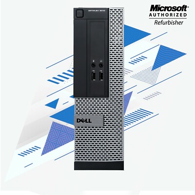 Dell Opti 3010 Fast Cheap SFF Computer i5 3rd Gen 3.20GHz SSD HDD