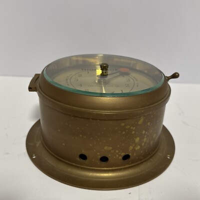 HARWICH CLOCK Co Quartz, Barometer, High, Low Tide/ Sold As-Is