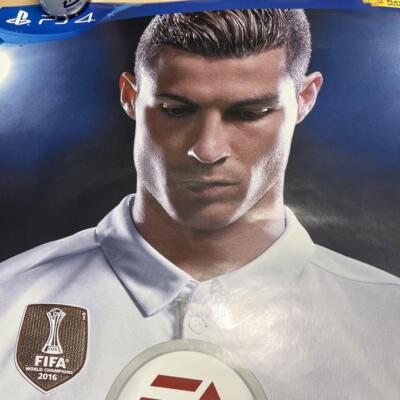 PS4 FIFA18 非売品ゲームポスター Ps4 Fifa18 Novelty Game Poster | eBay