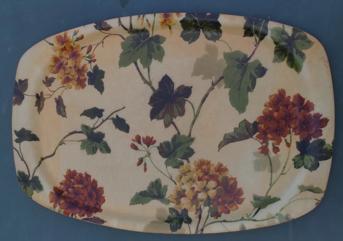 Plat De Service Apéro Ancien En Faïence Bleue - Décoratif - Art De La Table