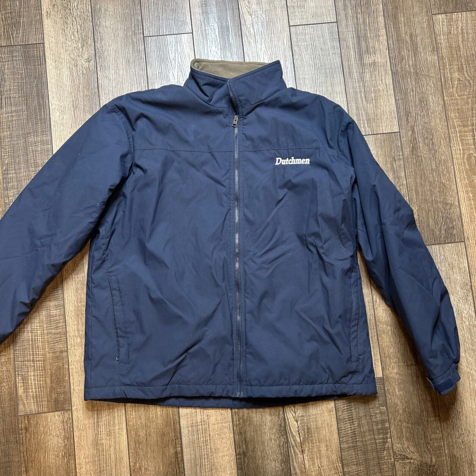Dutchmen RV Navy Windproof Waterproof 2XL XXL Mens Coat Jacket Fleece Lined