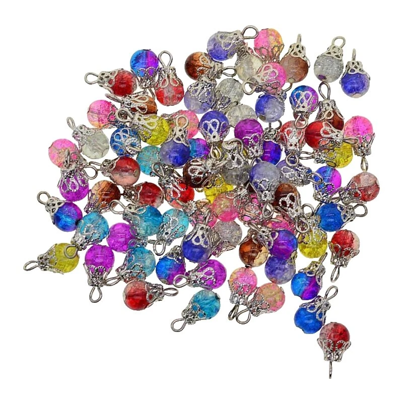 Crystal Multicolor Jewelry Making Charms & Pendants