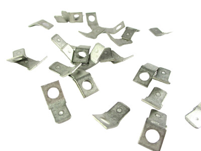 TE AMP 60465-2 FASTON .250 Series 45 Mount Angle Stud Mount Tab Terminal 6