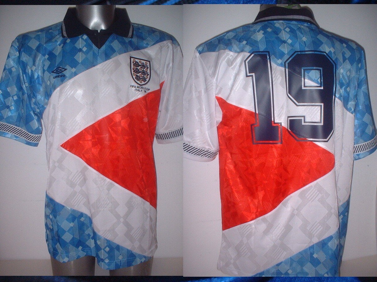 Away Shirt Paul Gascoigne England Shirt England Gascoigne Mashup - Main Image