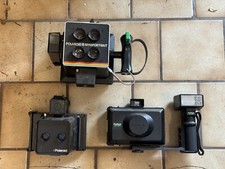 Vintage Polaroid Camera LOT of 3 Cameras Instant Film Camera Old School