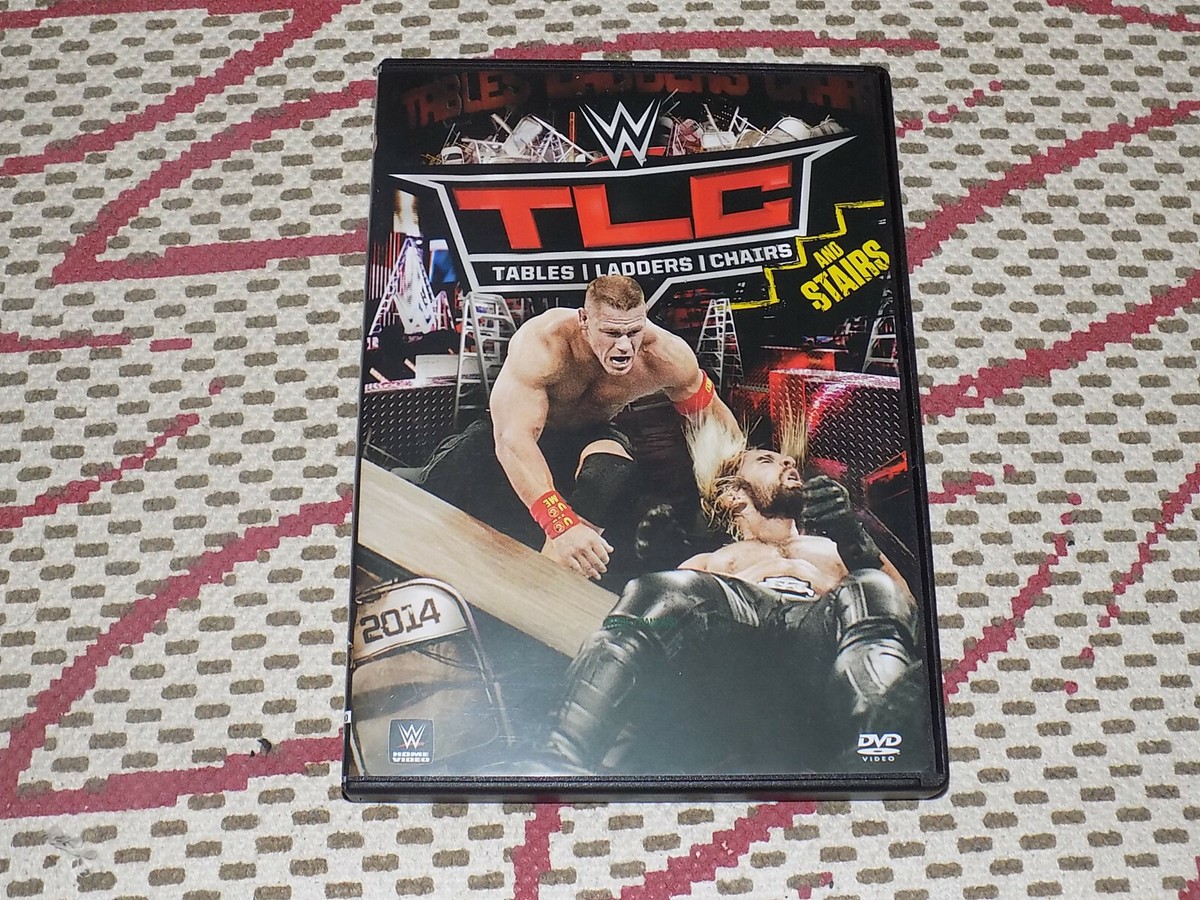 WWE TLC AND STAIRS 2014 DVD, DECEMBER 2014 PPV, BRAY WYATT VS