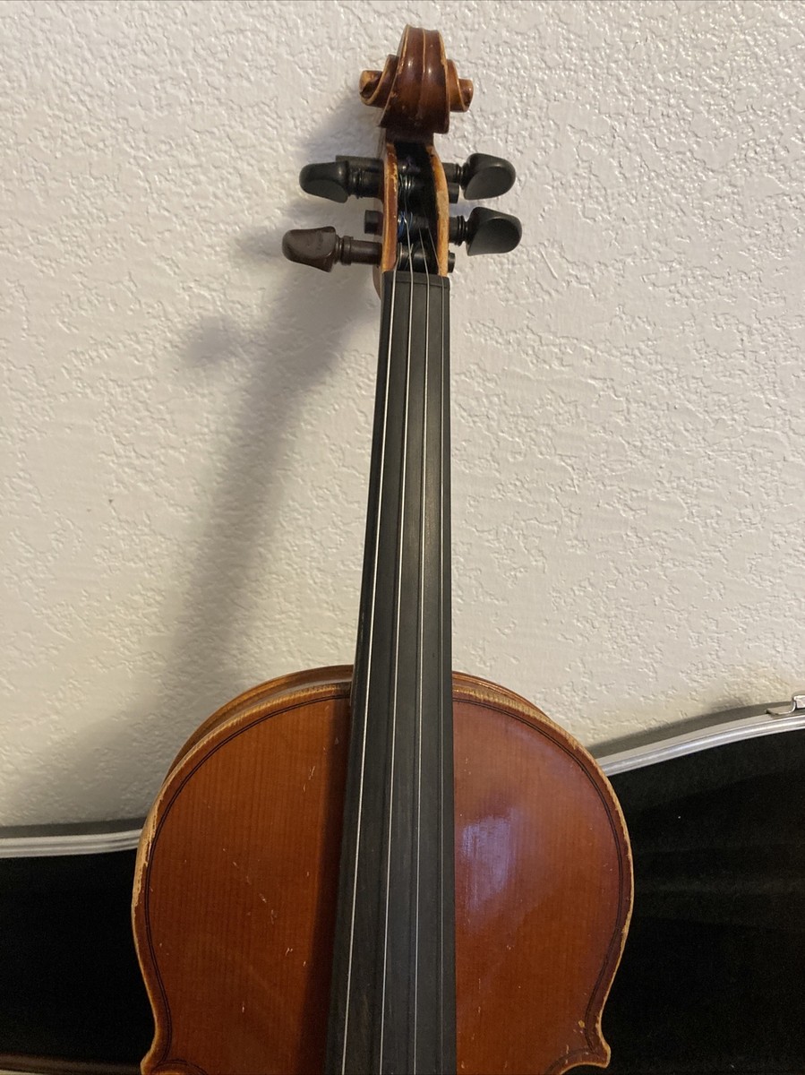 1984 Scherl & Roth 4/4 Model 30C Strad Violin with Glasser Bow MTS