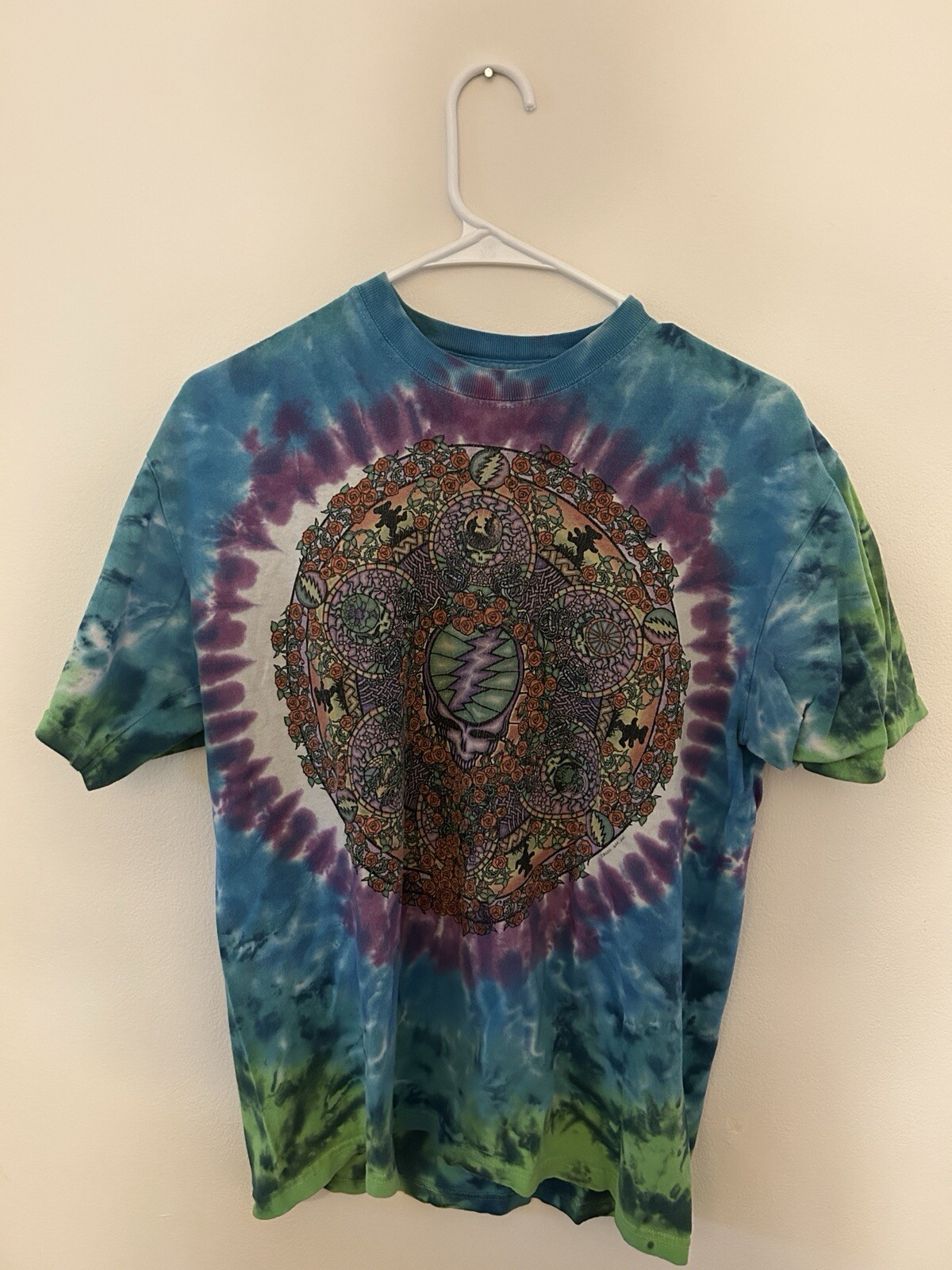Vintage Grateful Dead Tie Dye T-Shirt Size Small