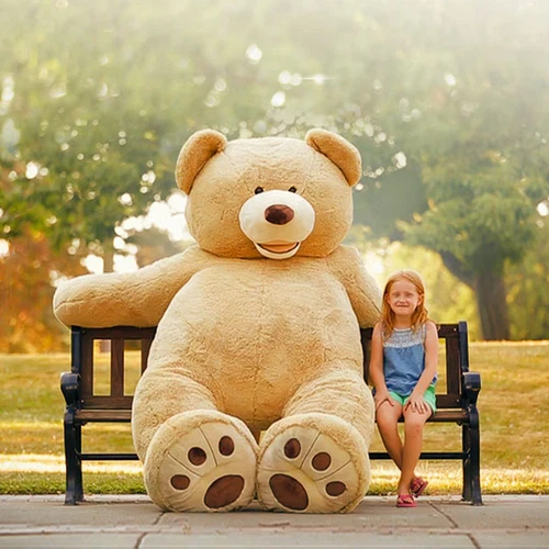 TEDDY BEAR BIG GIANT CUTE LARGE HUGE STUFFED JUMBO PLUSH OVERSIZED 7FT 9IN NEW