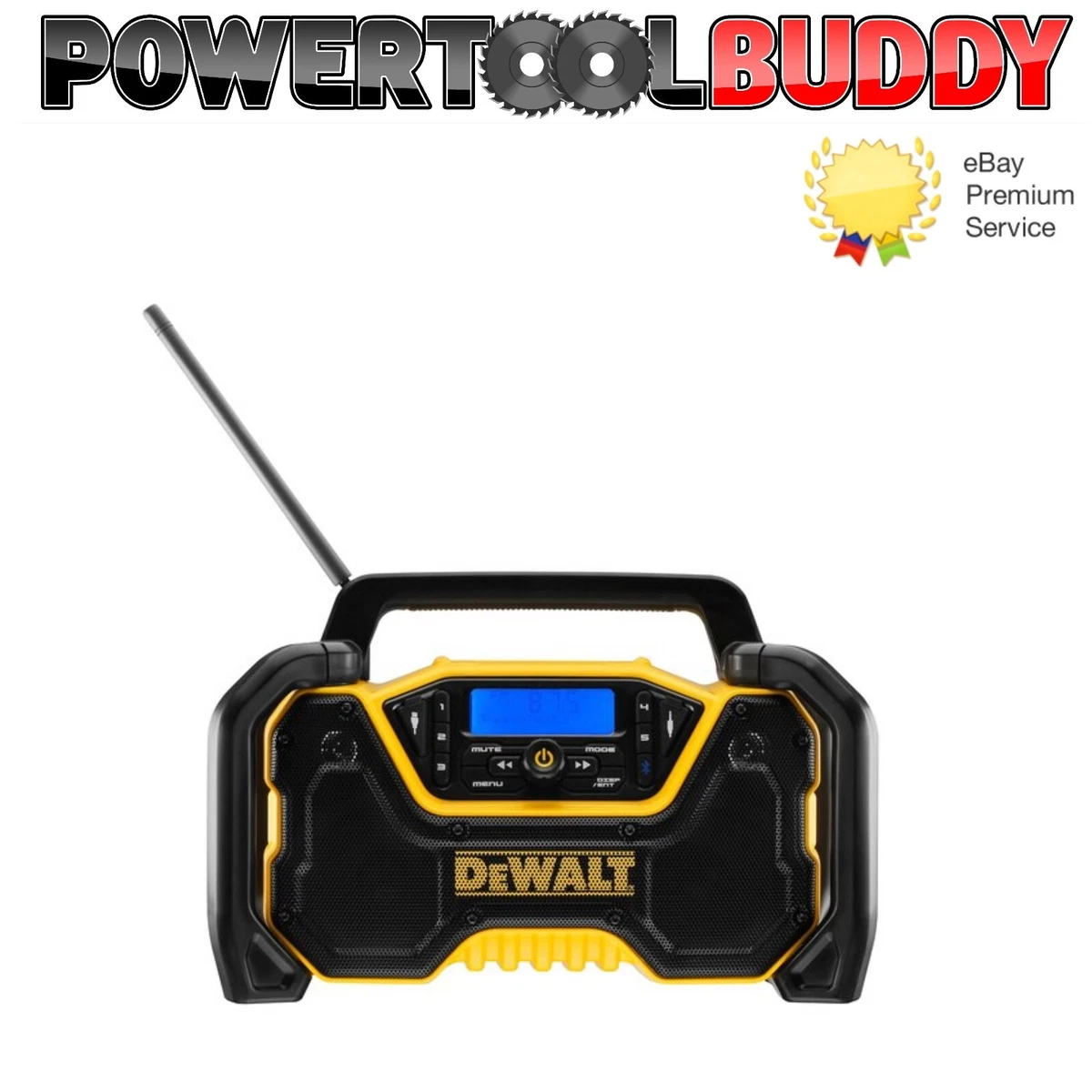 DeWalt DCR029 XR Compact Bluetooth Jobsite DAB AM FM Radio