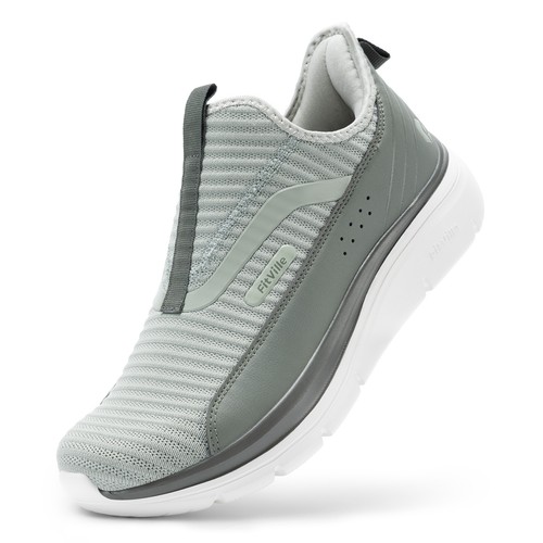 FitVille Mens Extra Wide Slip on Walking Shoes with Arch Support Sneakers Casual - Picture 5 of 58