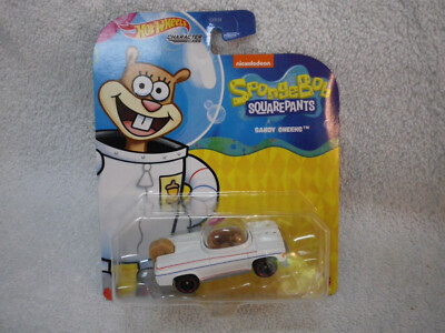 2021 Hot Wheels Character Cars Sponge Bob Sandy Cheeks