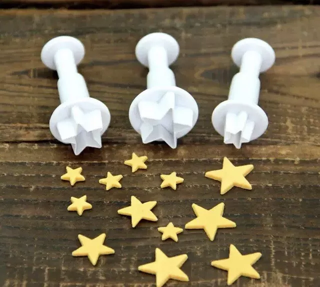 Star Fondant Cookie Pastry Cutter Set