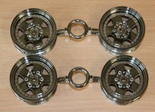 Tamiya 58397 Toyota Hilux High Lift, 9335484/19335484 Borsa Ruota (4 Pezzi.), NUOVO