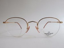 Marius Morel 8727 Gold Filled 14KGF Round Rare Vintage Eyeglasses France