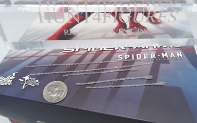 Hot Toys MMS 244 Amazing Spider-Man 1/6 action Figure's Web Shooting Effects 