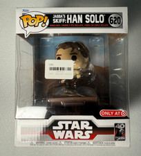 Funko POP Deluxe: Star Wars Jabba's Skiff - Figura Han Solo #620 (Leer más abajo)