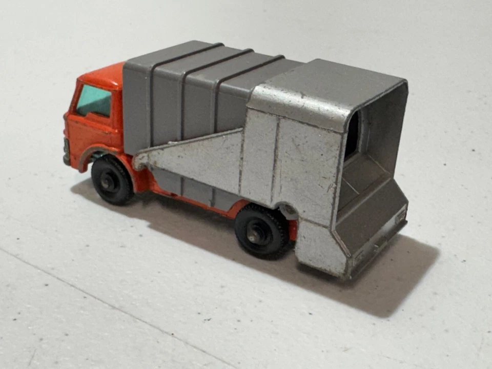 Camión de basura Ford Matchbox Lesney #7 de colección basura 1966 Inglaterra Foto 2 de 3