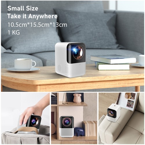 Whale OS Smart 4K 1080P Projector WiFi BT Video Home cinema Netflix 18000LMS - Picture 24 of 29