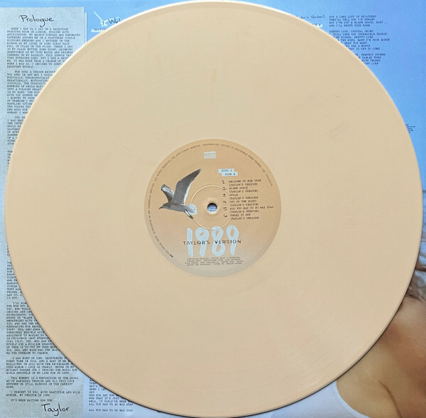 Taylor Swift - 1989 Taylor's Version-  12"" Tangerine  Vinyl -New!