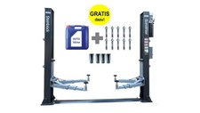 2 Säulen Hebebühne Automatik Werkstatt Aktion 2026 mit 4x3 tlg.Armen