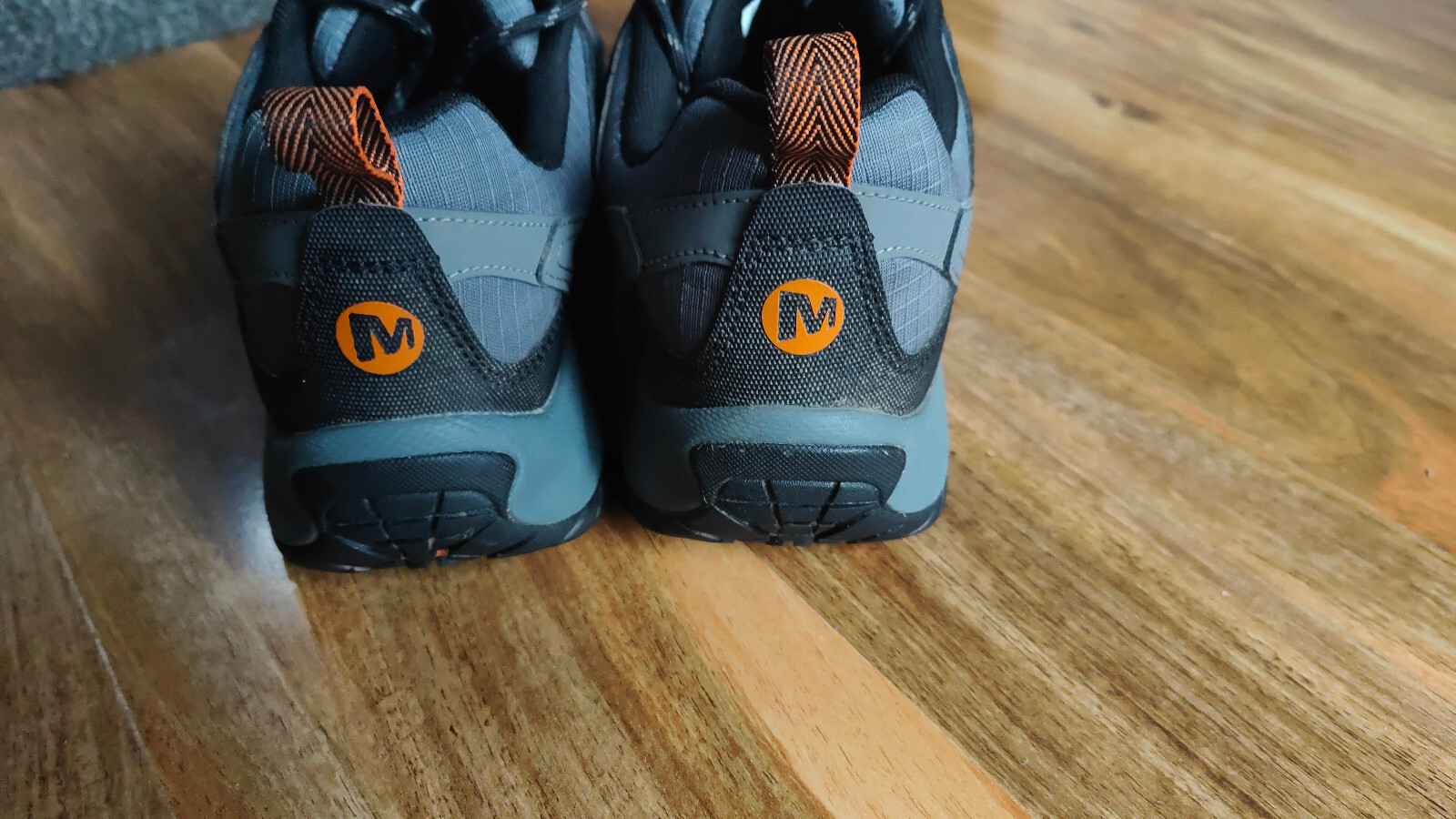 Merrell Bryce GTX mens walking hiking boots 9 UK Granite / Fig J500099