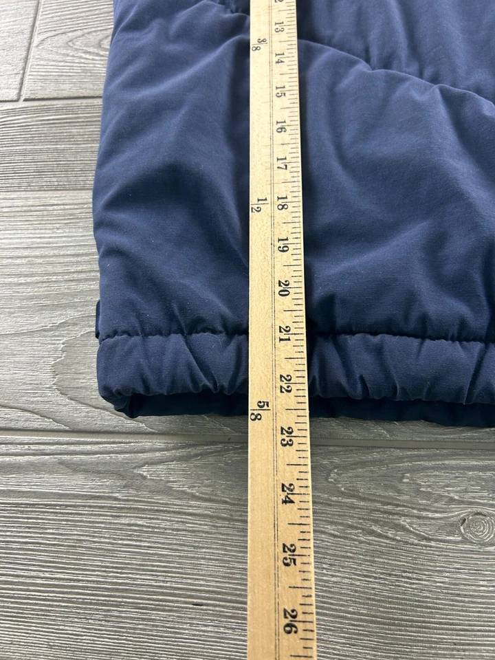 Chaleco Cannondale Vintage Azul Marino Para Hombre Talla Mediana Cremallera A Presión Chaleco Hinchado Foto 4 de 4