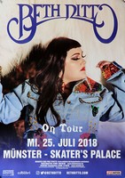 Beth Ditto - Fake Sugar, MüNster 2018 | Konzertplakat | Poster