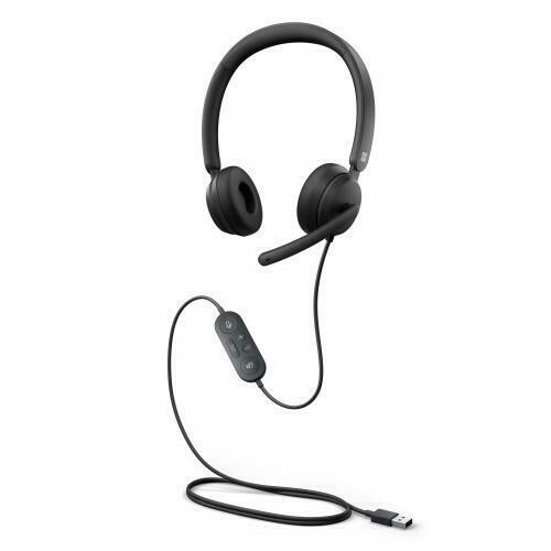 NEW Microsoft 8JN-00001 Modern USB Headset - Stereo Wired On-ear ...